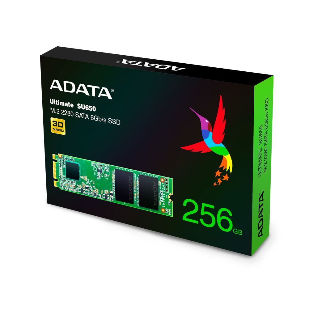 ADATA Ultimate SU650 M.2 256 GB Serial ATA III 3D NAND (ASU650NS38-256GT-C)
