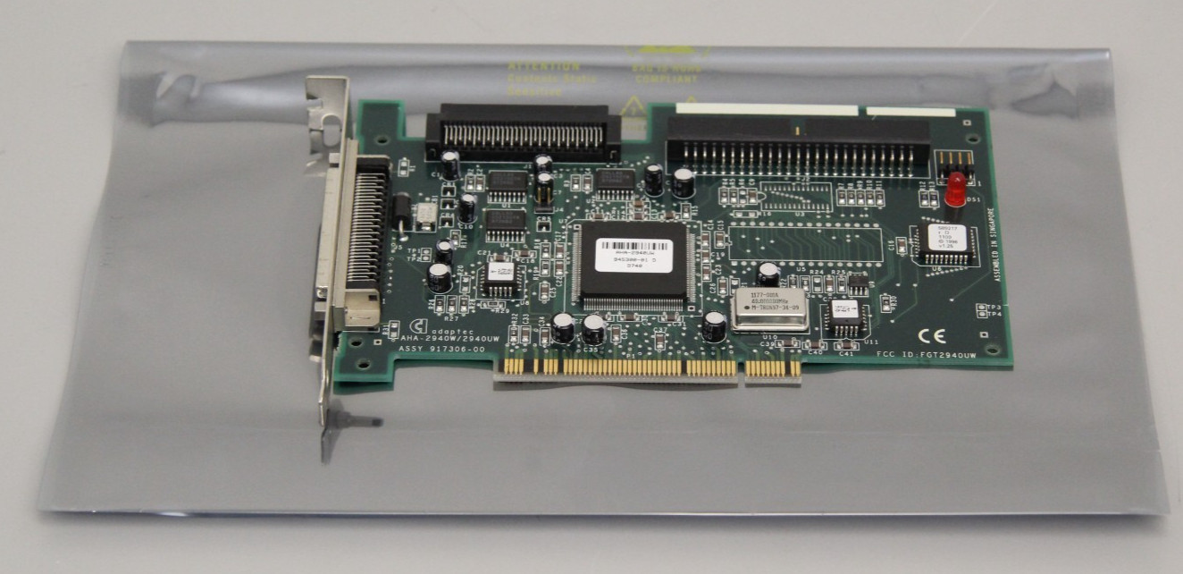 Adaptec AHA-2940W 2940UW Ultra Wide SCSI PCI Controller Card RM1