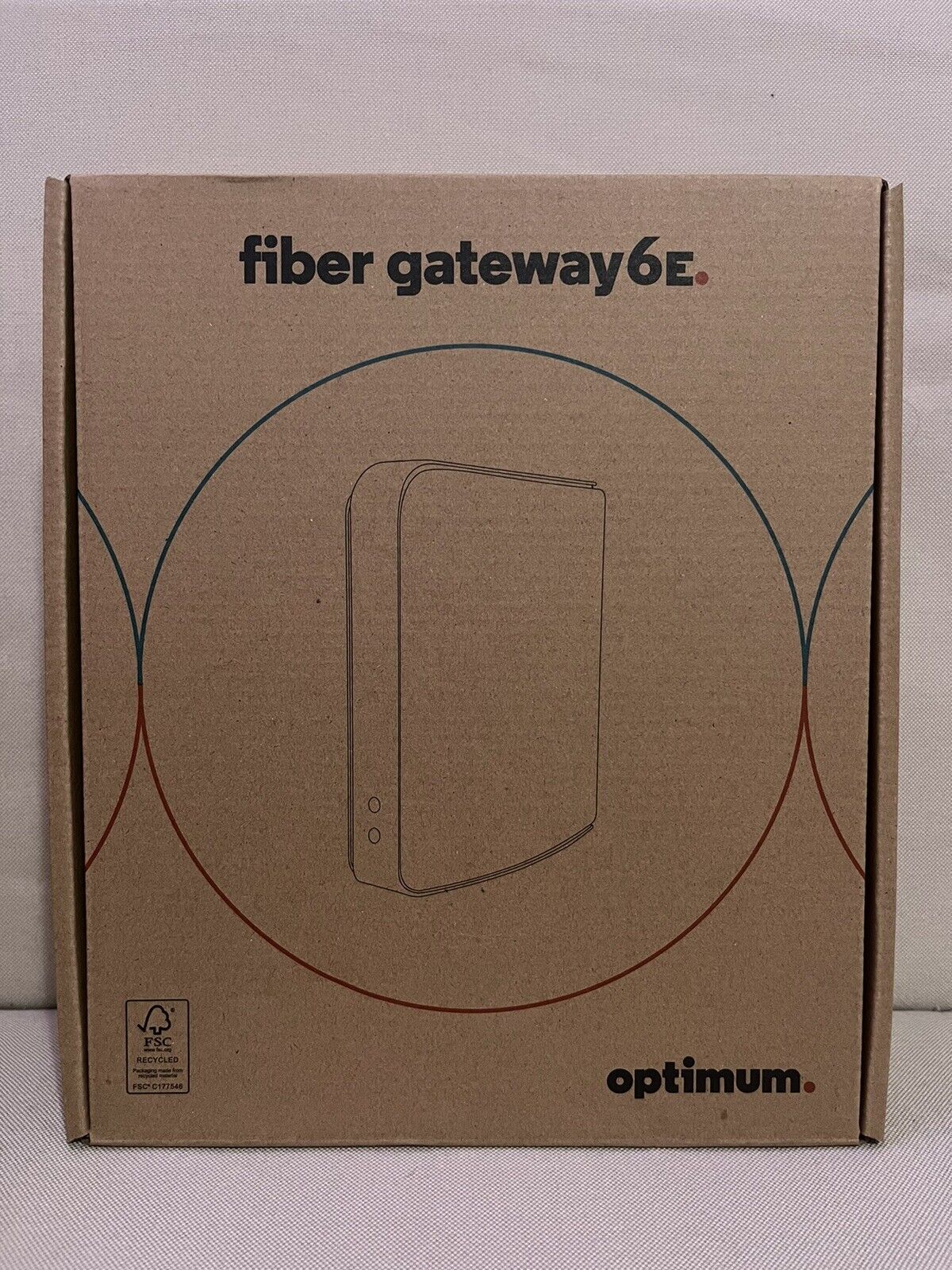 Fiber Gateway 6E Optimum Modem Model: GR240JH