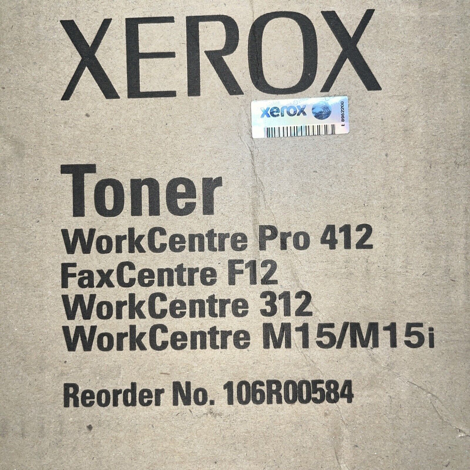 Xerox 106R00584 Work Centre Pro 412