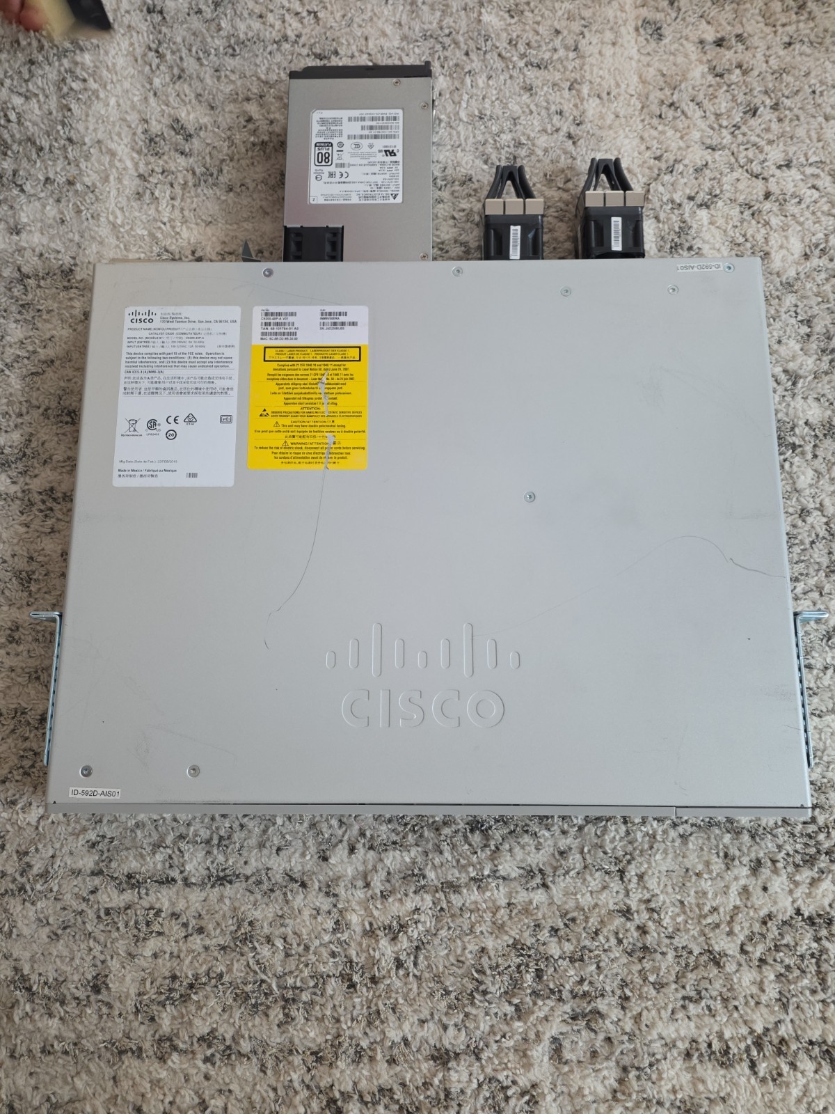 Cisco Catalyst C9200-48P-A Ethernet switch