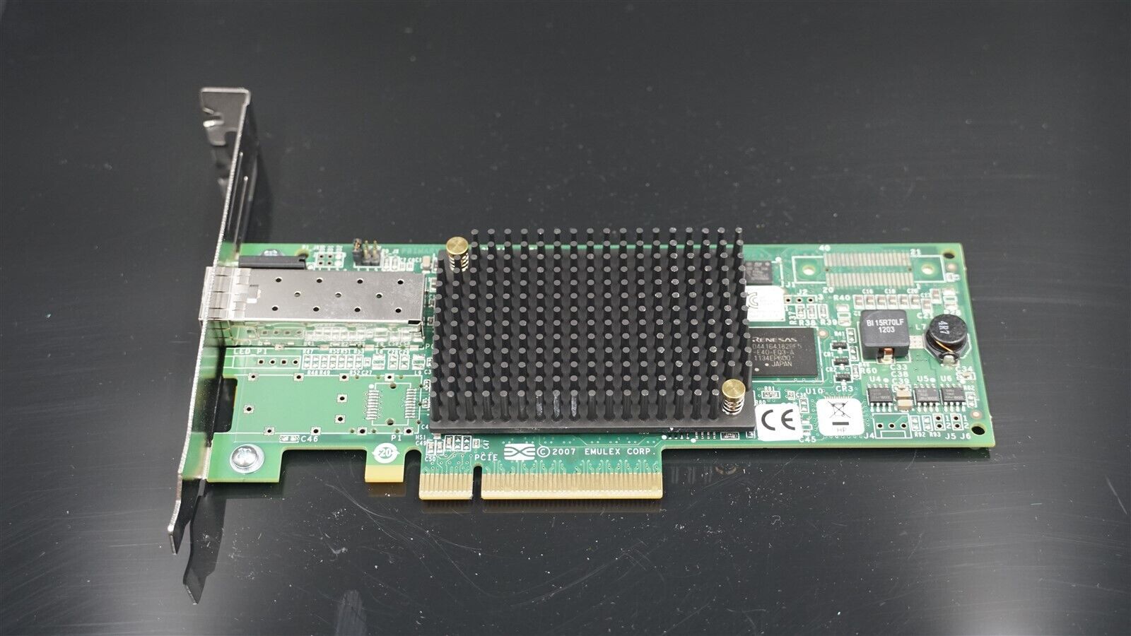 HP EMULEX 489192-001 LPE12000 1-PORT 8GB CHANNEL PCIE HBA AJ762 HIGH PROFILE