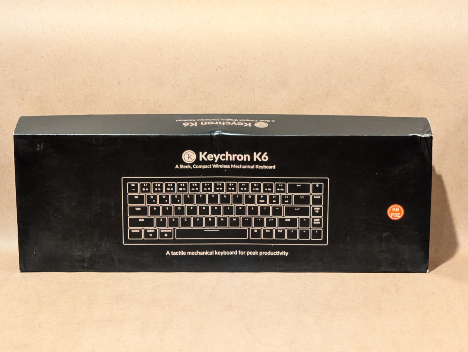 Keychron K6 Wireless Mechanical Keyboard | RGB Backlight-B, Brown Switch | K6P3Z