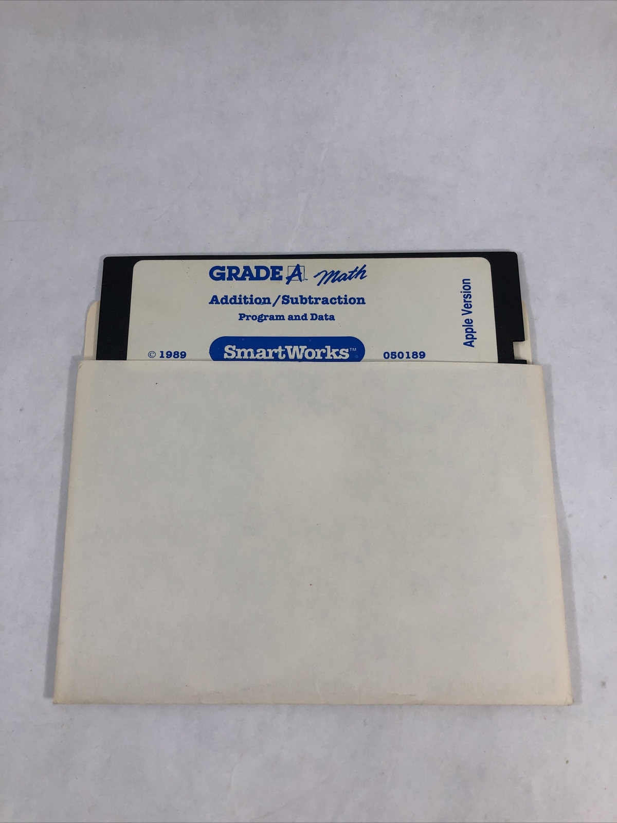 Smartworks Grade A Math Vintage Education Game Software for Apple IIe 