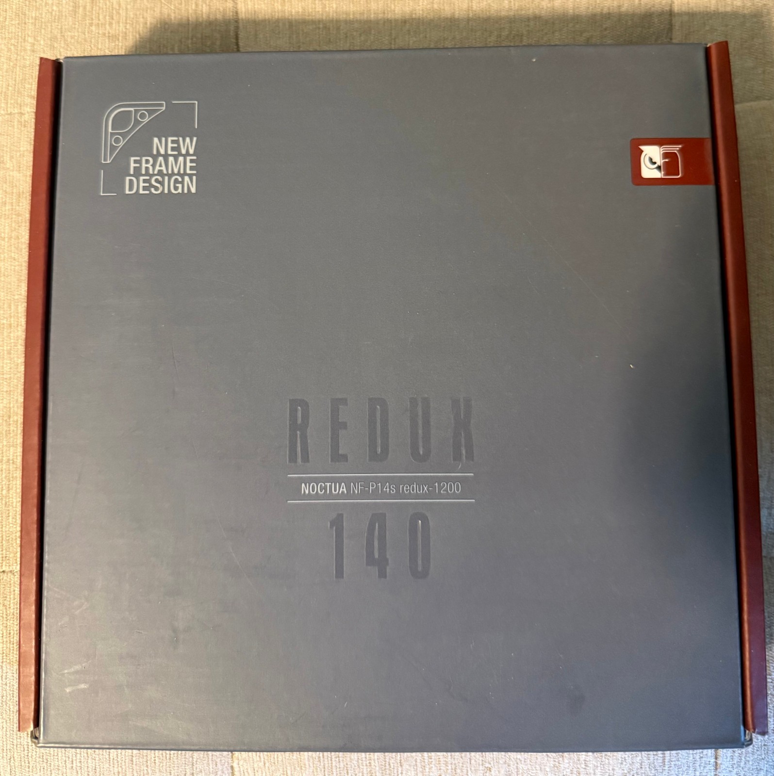Noctua NF-P14s redux-1200, Quiet Fan, 3-Pin, 1200 RPM (140mm, Grey)
