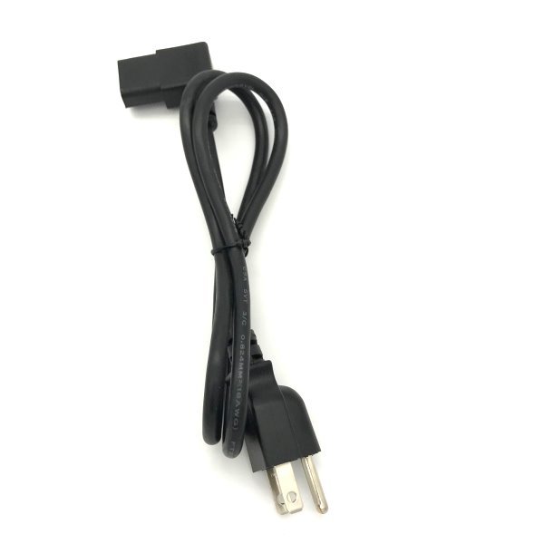 3 FT RIGHT ANGLE AC POWER SUPPLY CORD CABLE PLUG FOR MICROSOFT XBOX 360 ADAPTER