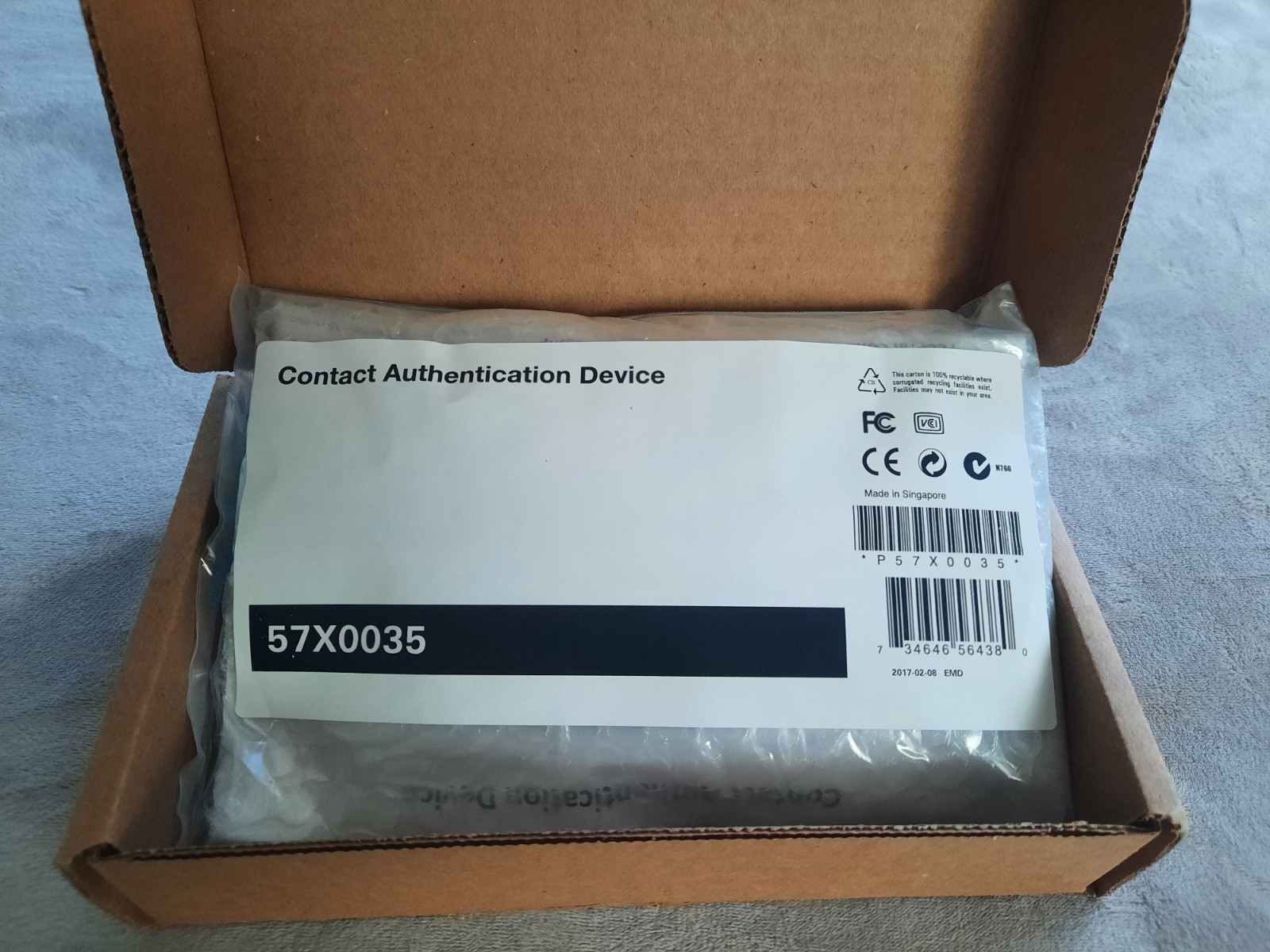 Lexmark Card Reader Contact Authentication Device 57X0035