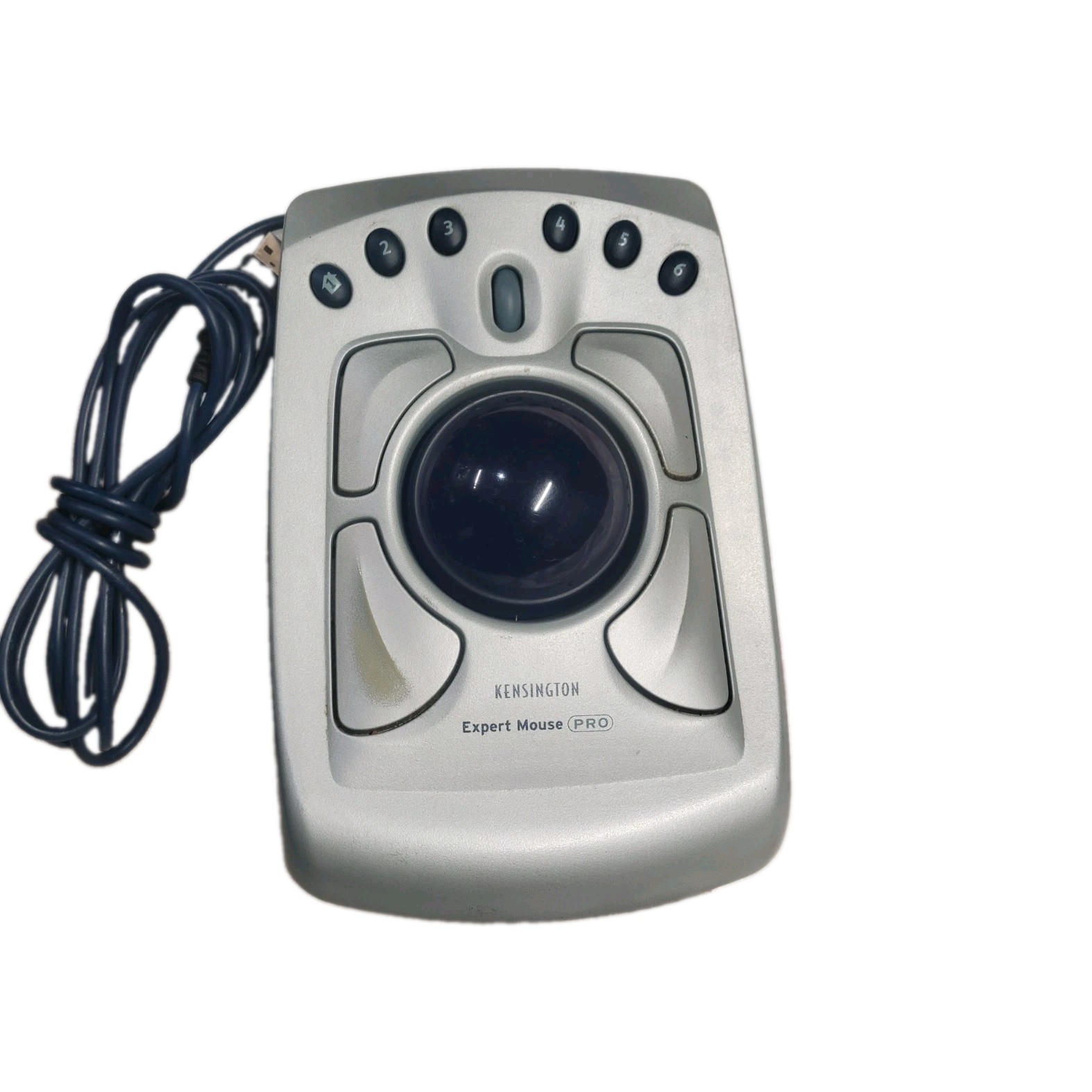 Kensington Expert Mouse Pro VTG Mac Windows 95 98 Model USB/PS2 Trackball - Used