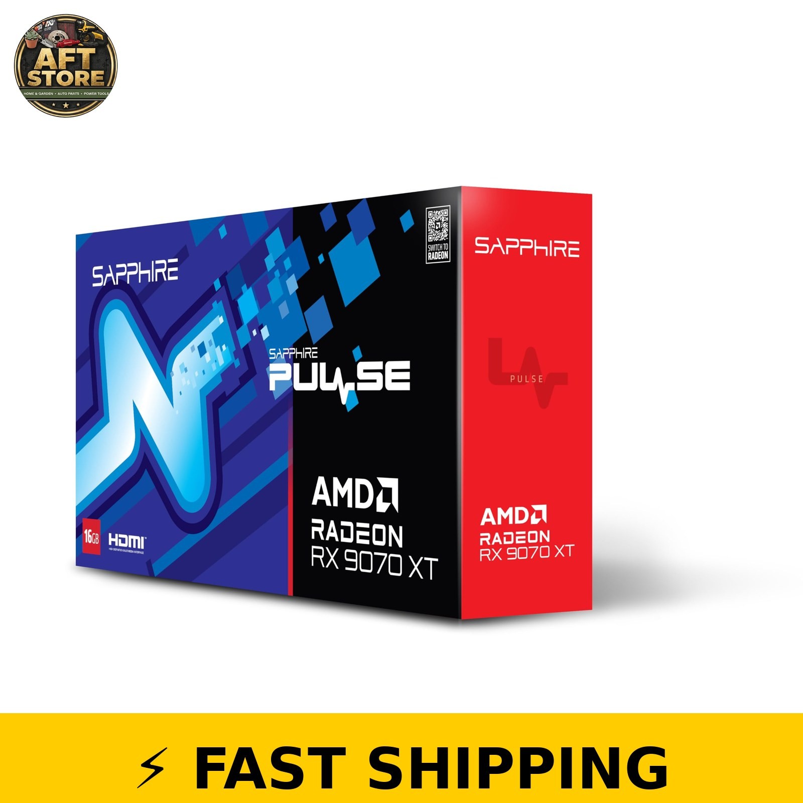Sapphire Pulse AMD Radeon RX 9070 XT 16GB Graphics Card
