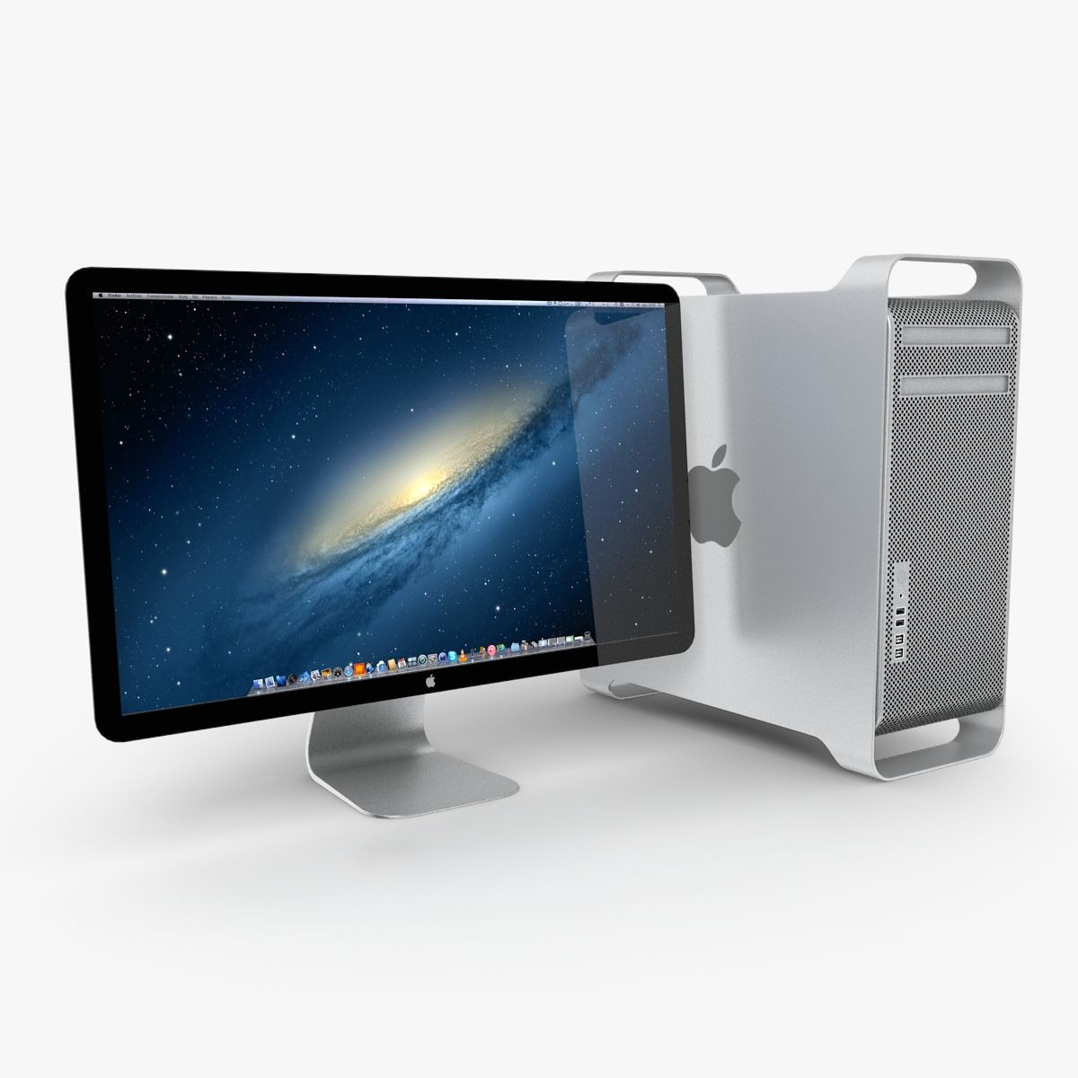 Apple Mac Pro A1289 3.33 GHz 6-Core Intel Xeon 32GB RAM 1TB HD w/Cinema Display