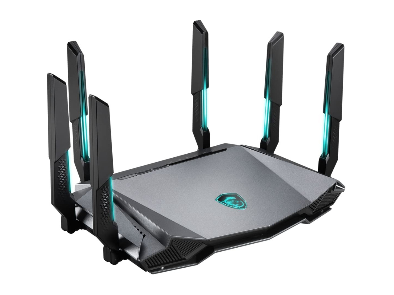 RadiX AXE6600 WiFi 6E Tri-Band Gaming Router  support 2.5GHz/5GHz/6GHz, AI MSI