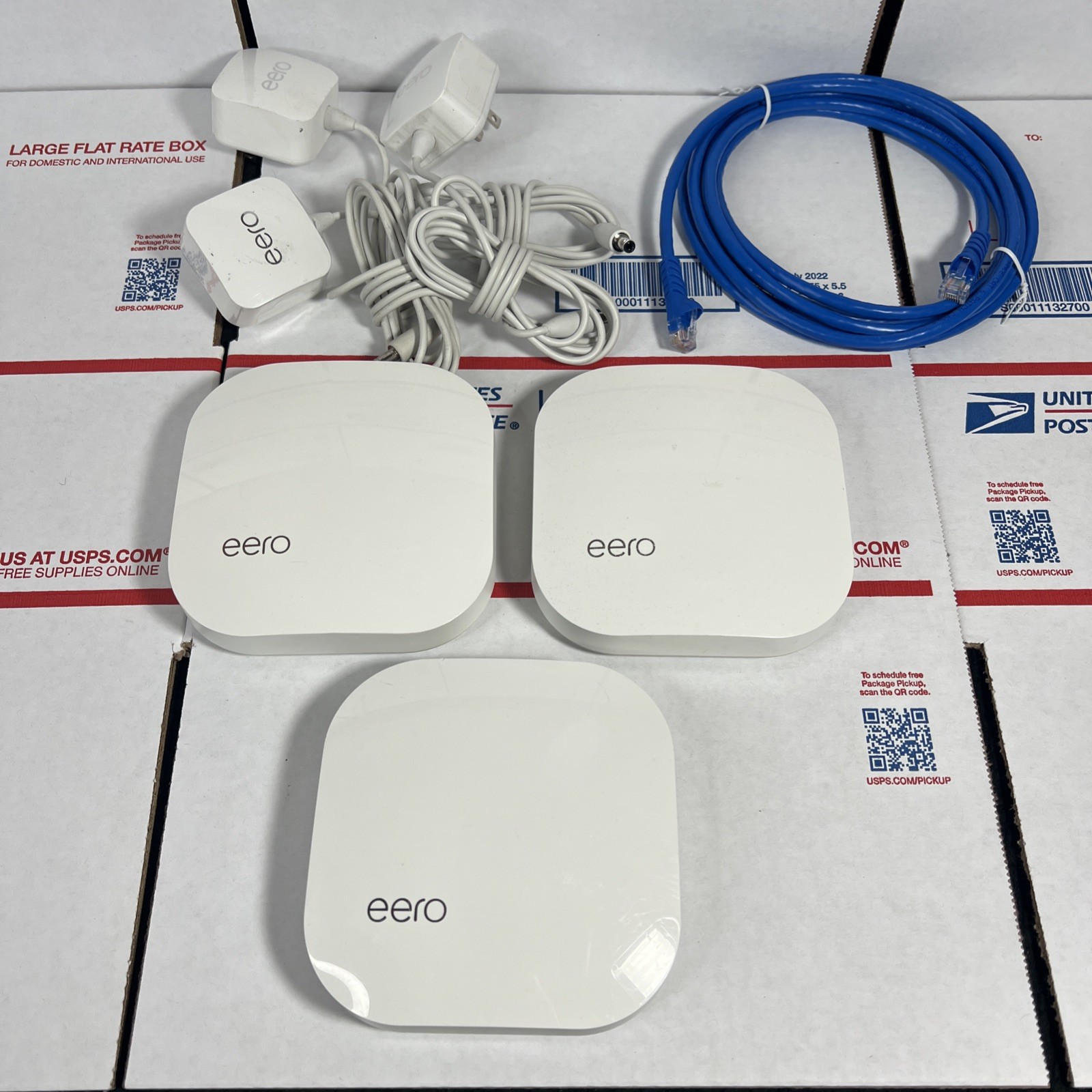 Eero Mesh WiFi 3 Pack 1st Generation  A010001 - SAME DAY SHIP - WARRANTY