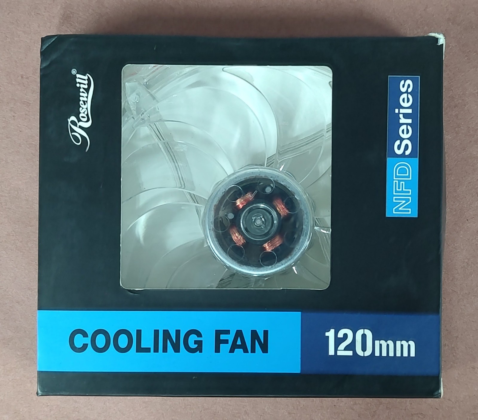 Rosewill 120mm NFD Series Computer Cooling Fan Red LED Lights Set of 3