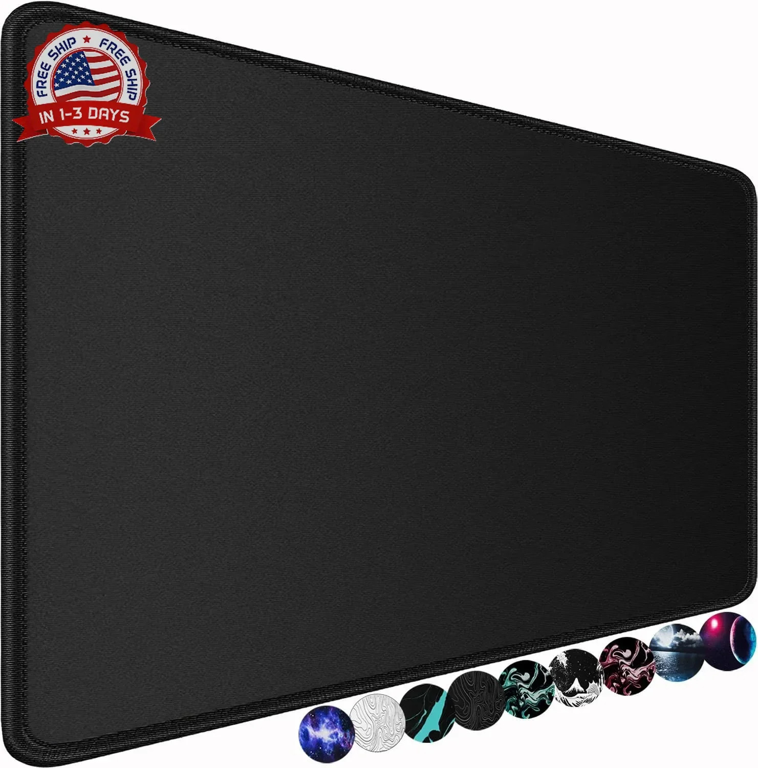Large Gaming Mouse Pad, 31.5x15.7 inch Large Extended Computer Keyboard Mouse Ma