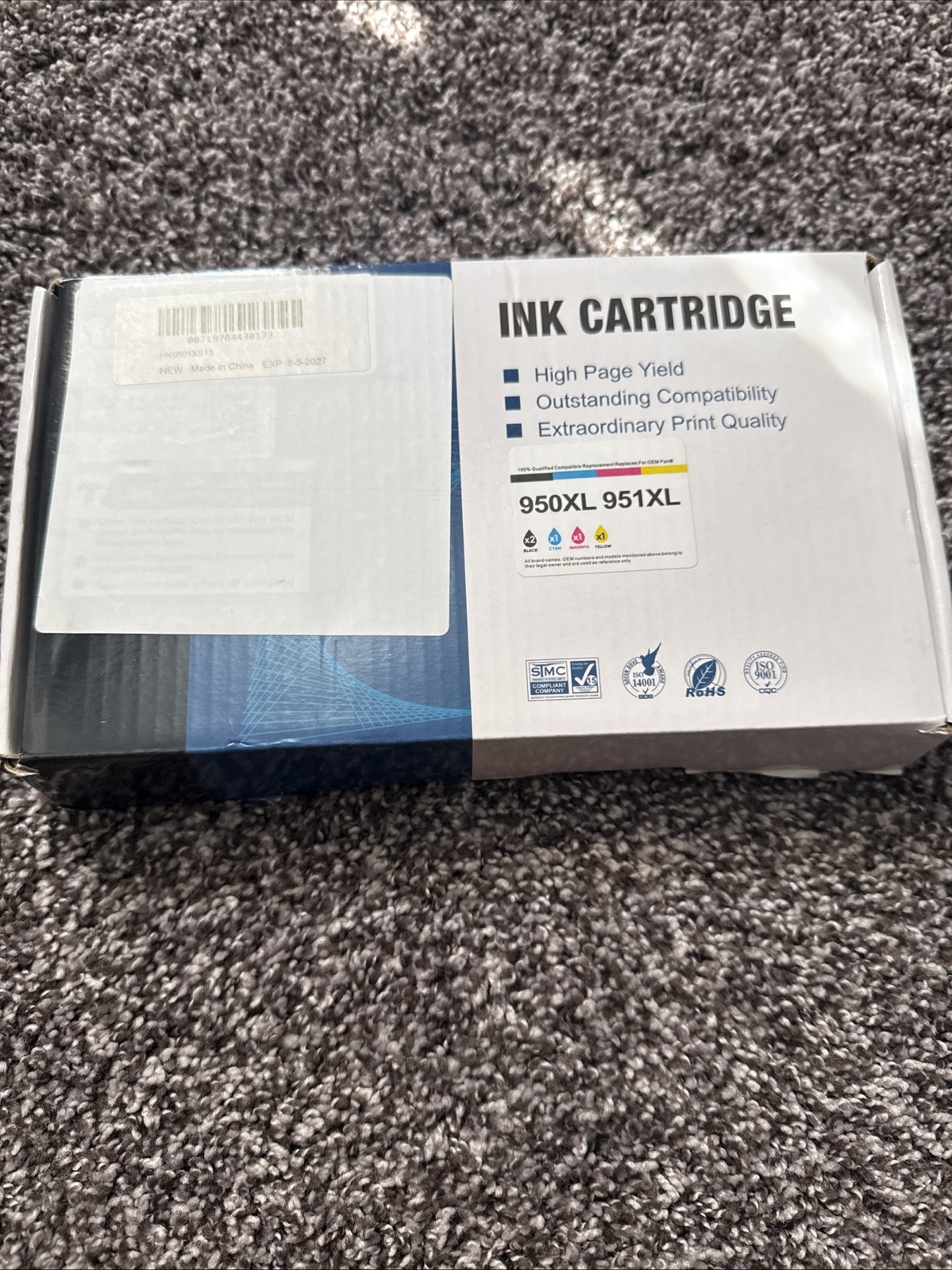 CMYBabee Compatible 950XL and 951XL Ink Cartridges Combo Pack Replacement for HP