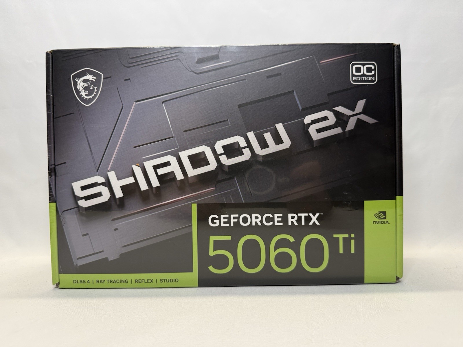 MSI GeForce RTX 5060 Ti 8GB GDDR7 SHADOW 2X OC PLUS Graphics Card DLSS 4 - NIB