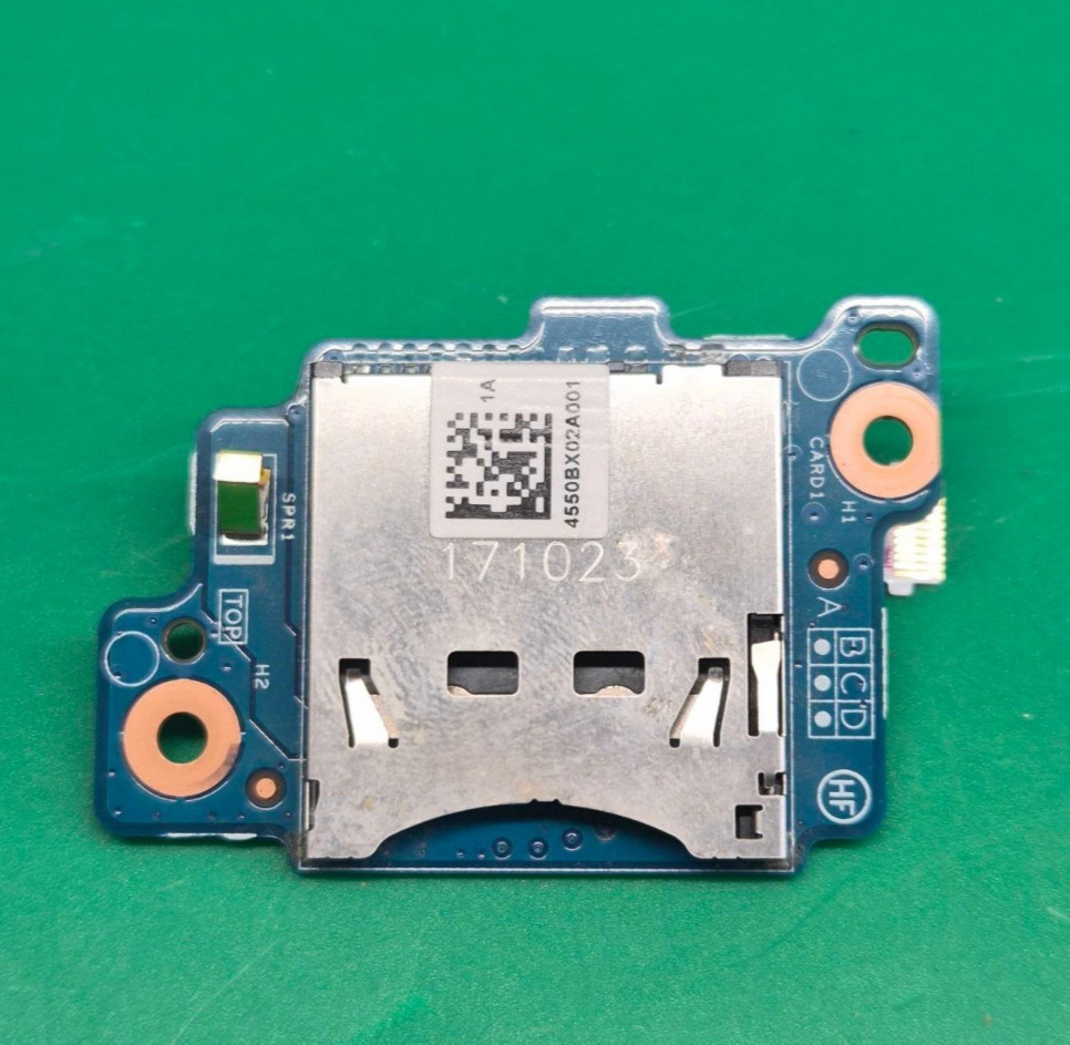 OEM HP Envy x360 15-BP SD Card Reader Board 448.0BX14.0011 924325-001