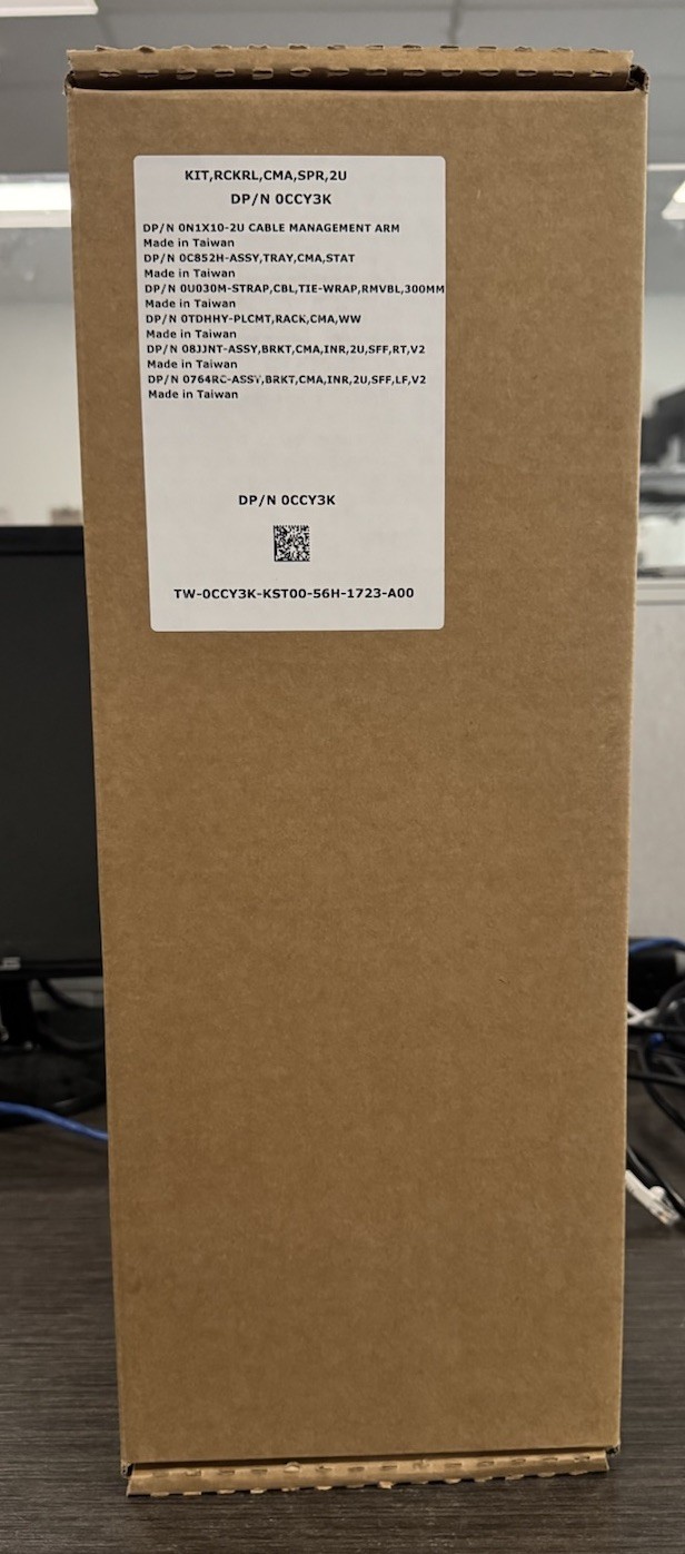 NEW Dell 2U Cable Management Arm Kit DP/N 0CCY3K for PowerEdge Servers