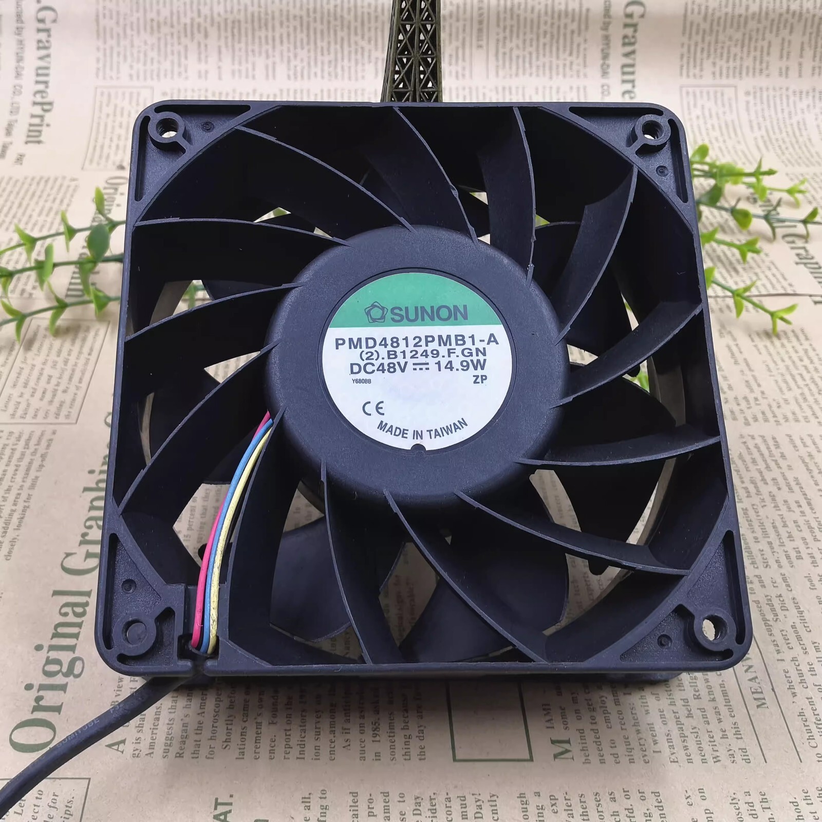 SUNON PMD4812PMB1-A 12038 DC48V 14.9W 12CM Cooling Fan