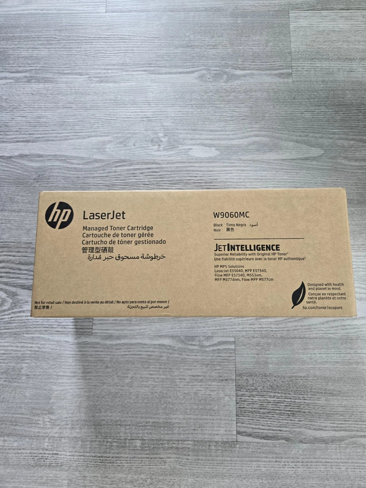 HP W9060MC Managed Toner Print Cartridge - Black