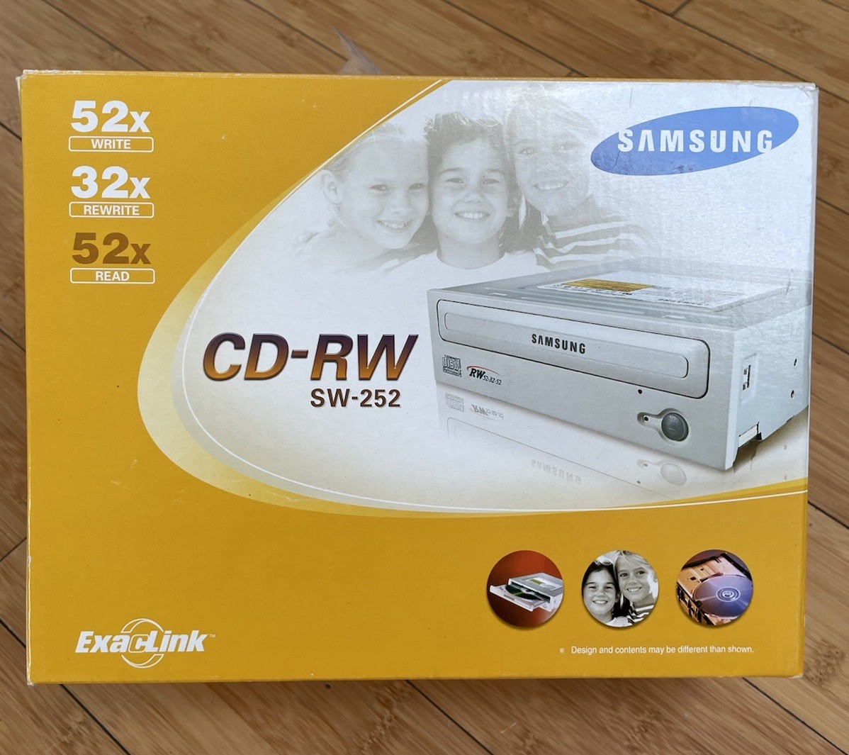 Samsung CD-RW SW-252  52X Write 32X Re Write 52X Read Open Box