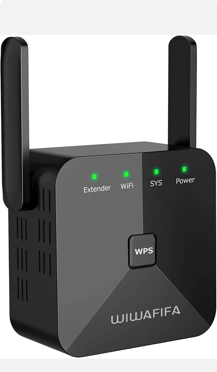 WiFi Extender/Repeater 300Mb/s LongRange SignalBoost 2.4GHz 2700sqft