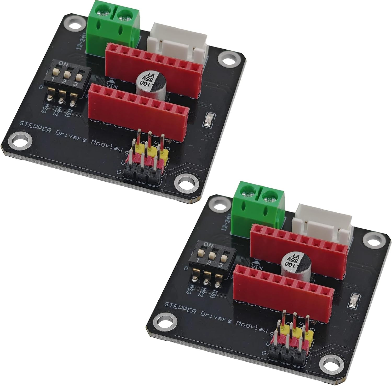 2Pcs 3D Printer 42 Stepper Motor Driver Expansion Board DRV8825 A4988 3D Printer