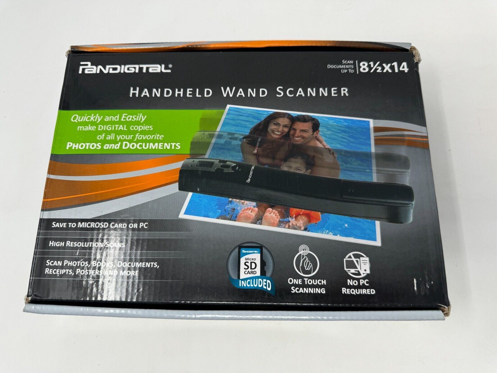 Pandigital Handheld Wand Scanner 