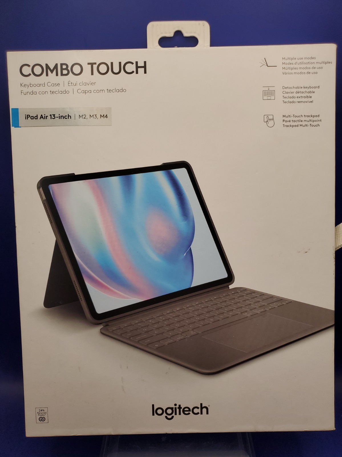 Logitech Combo Touch Keyboard Case 920-014141 Wireless iPad Air 13" M2 M3 M4