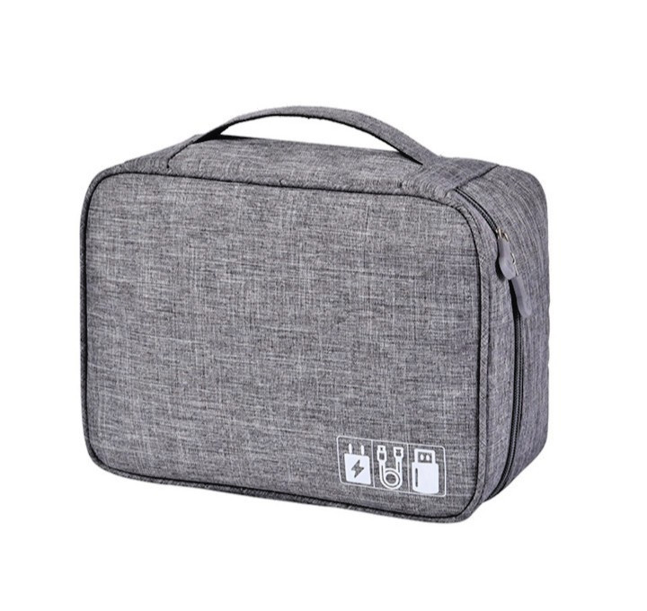 Data Cable Storage Bag Travel  Po Headphone Organizer U7C6 NEW