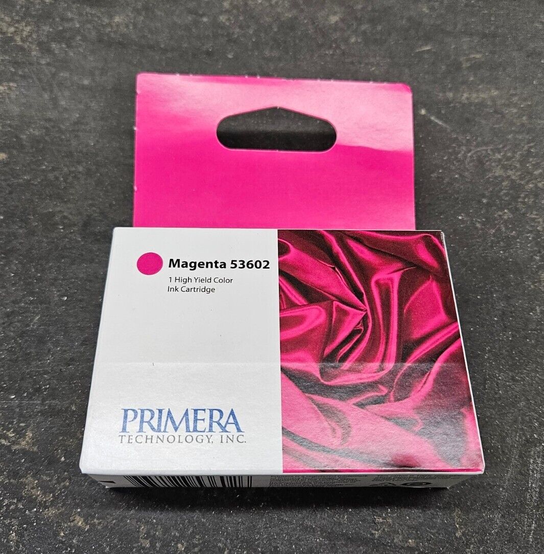 Primera 53602 Ink Cartridge Magenta for Primera Bravo 4100 Series Printers NEW