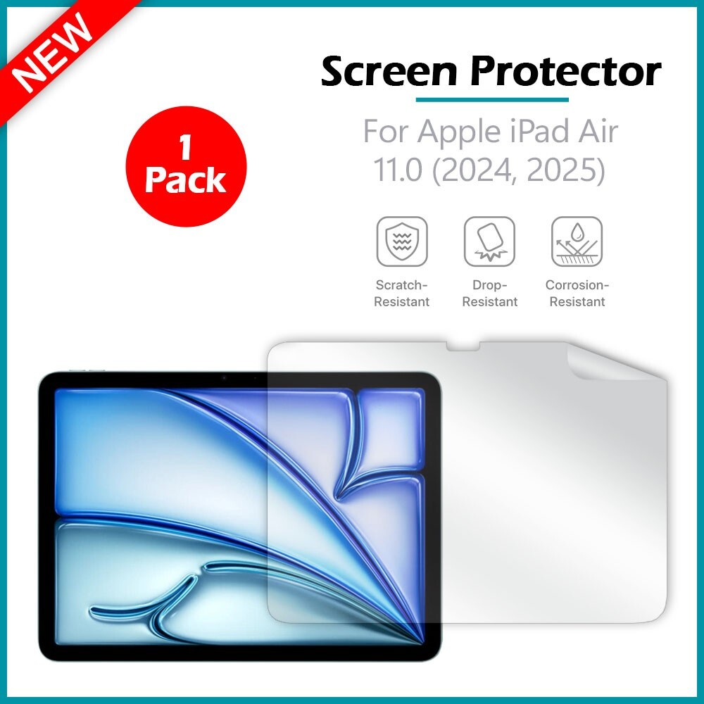 B2G1 FREE LCD Ultra Clear Screen Protector for Apple iPad Air 11.0 (2024/2025)