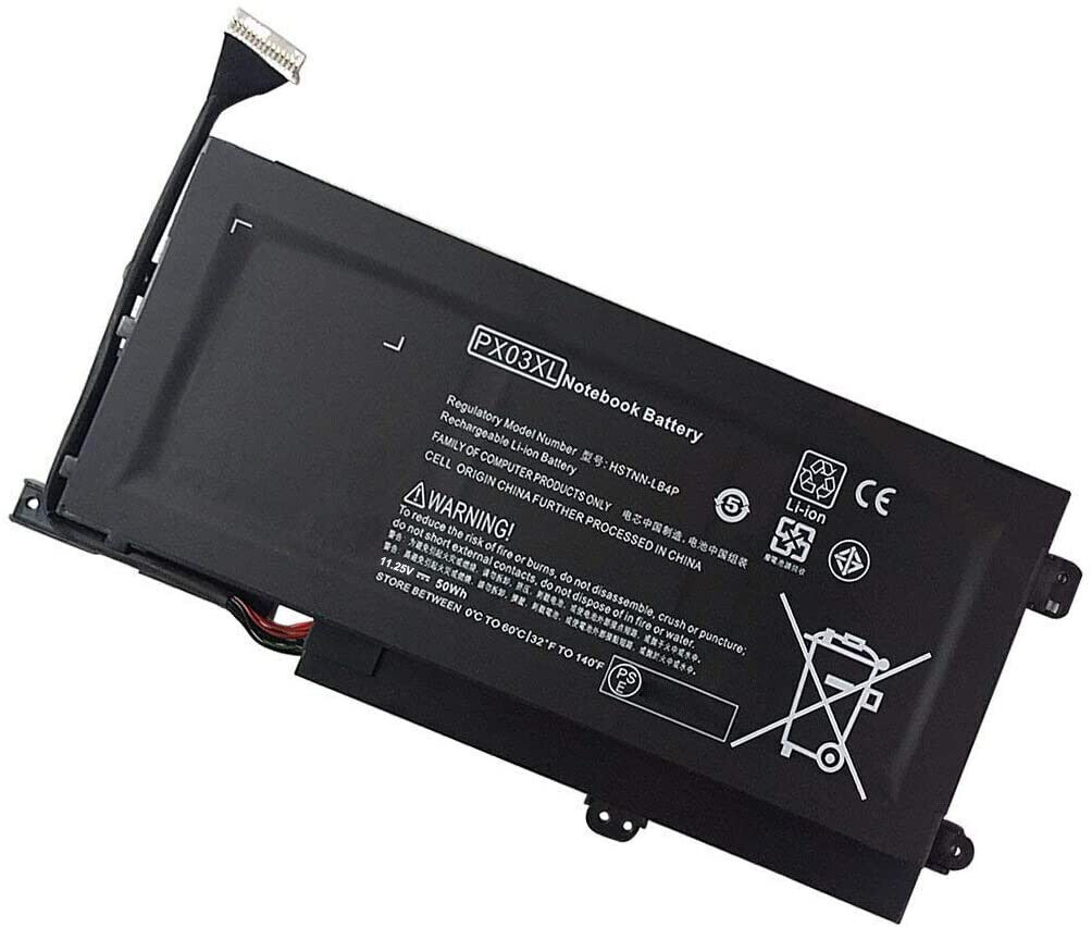 PX03XL Battery for HP Notebook 714762-1C1 TPN-C110 TPN-C111 TPN-C109 11.25V 50Wh