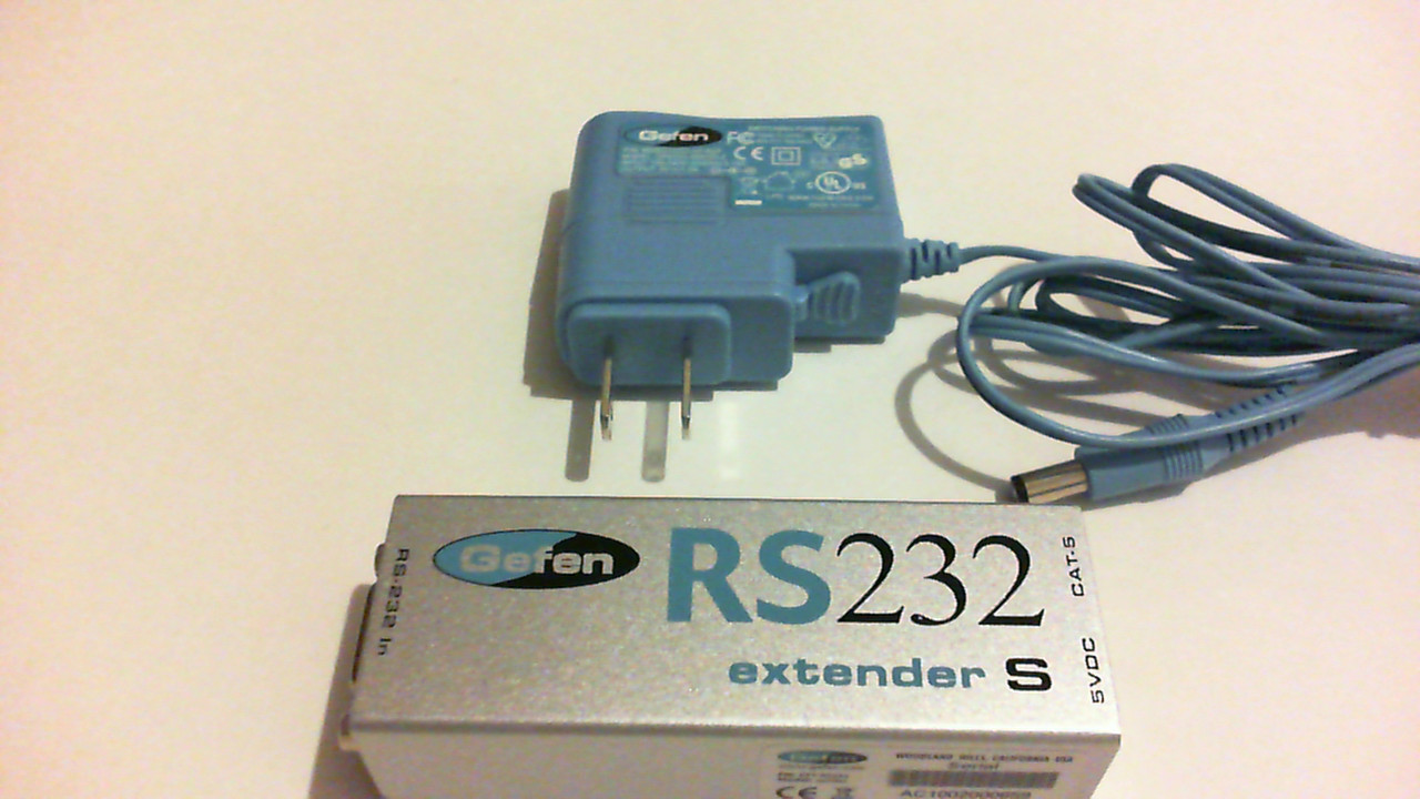 Gefen -  Extender RS232 EXT RS 232 Cat5 Serial Over Ethernet Sender Only - Used