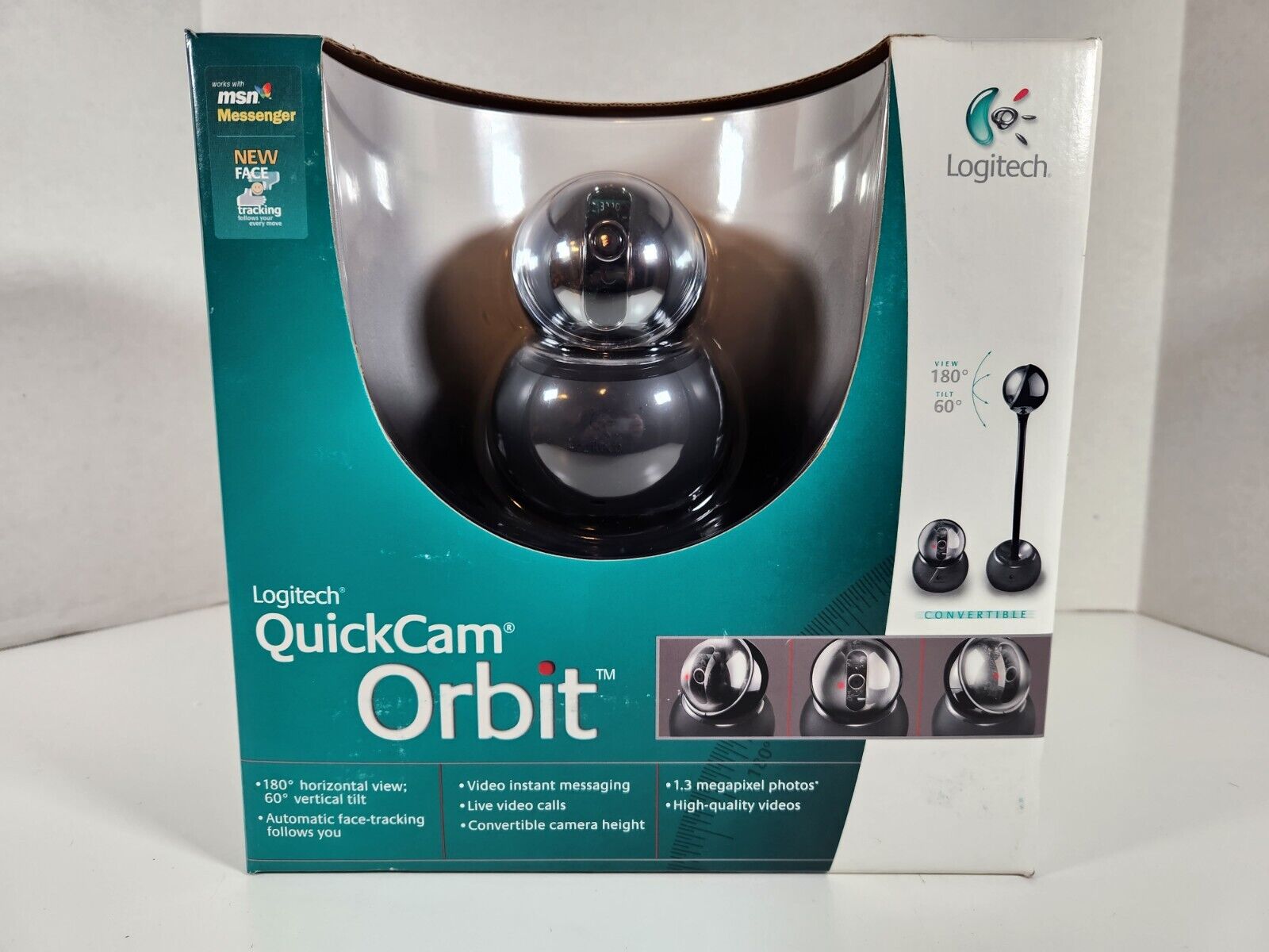 Logitech QuickCam Orbit 961310 NOS NEW SEALED NEW OLD STOCK