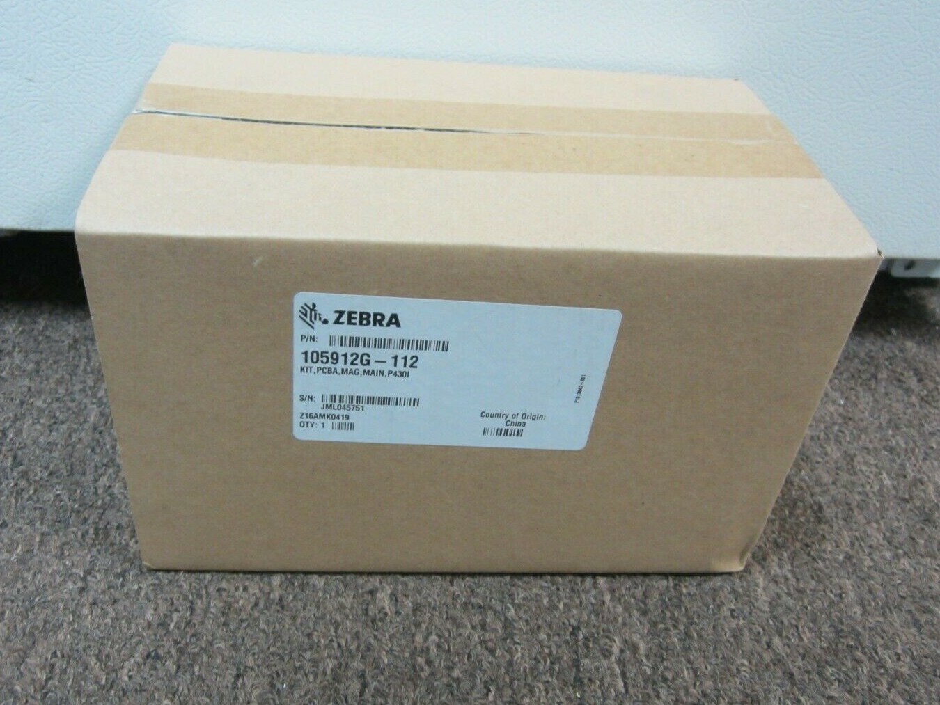 Zebra P430i ID printer 105912G-112 Kit PCBA MAG Main System Board 404360G-006P