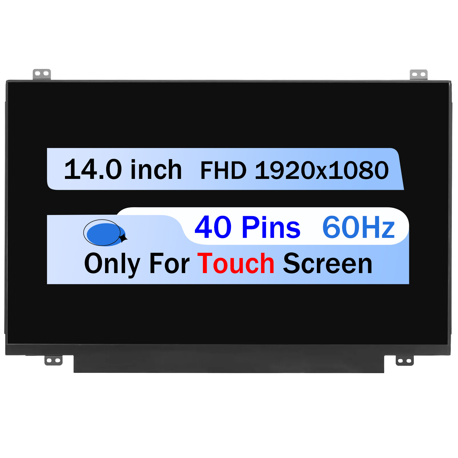 For Lenovo FRU 00NY686 LED LCD Touch Screen Replacement Display 14.0" FHD 40 Pin