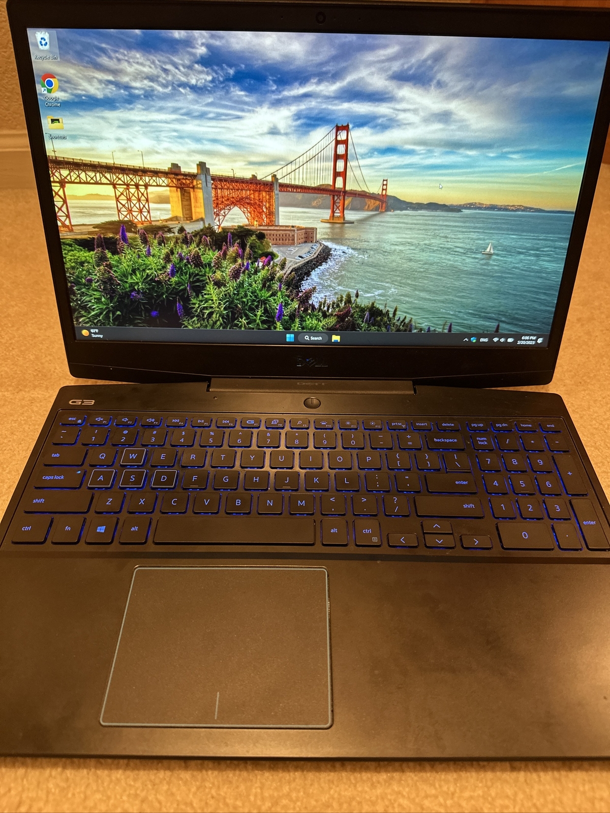 Dell G3 (15.6" Core i5 8GB RAM 512GB SSD GeForce GTX 1660Ti) Gaming Laptop -...