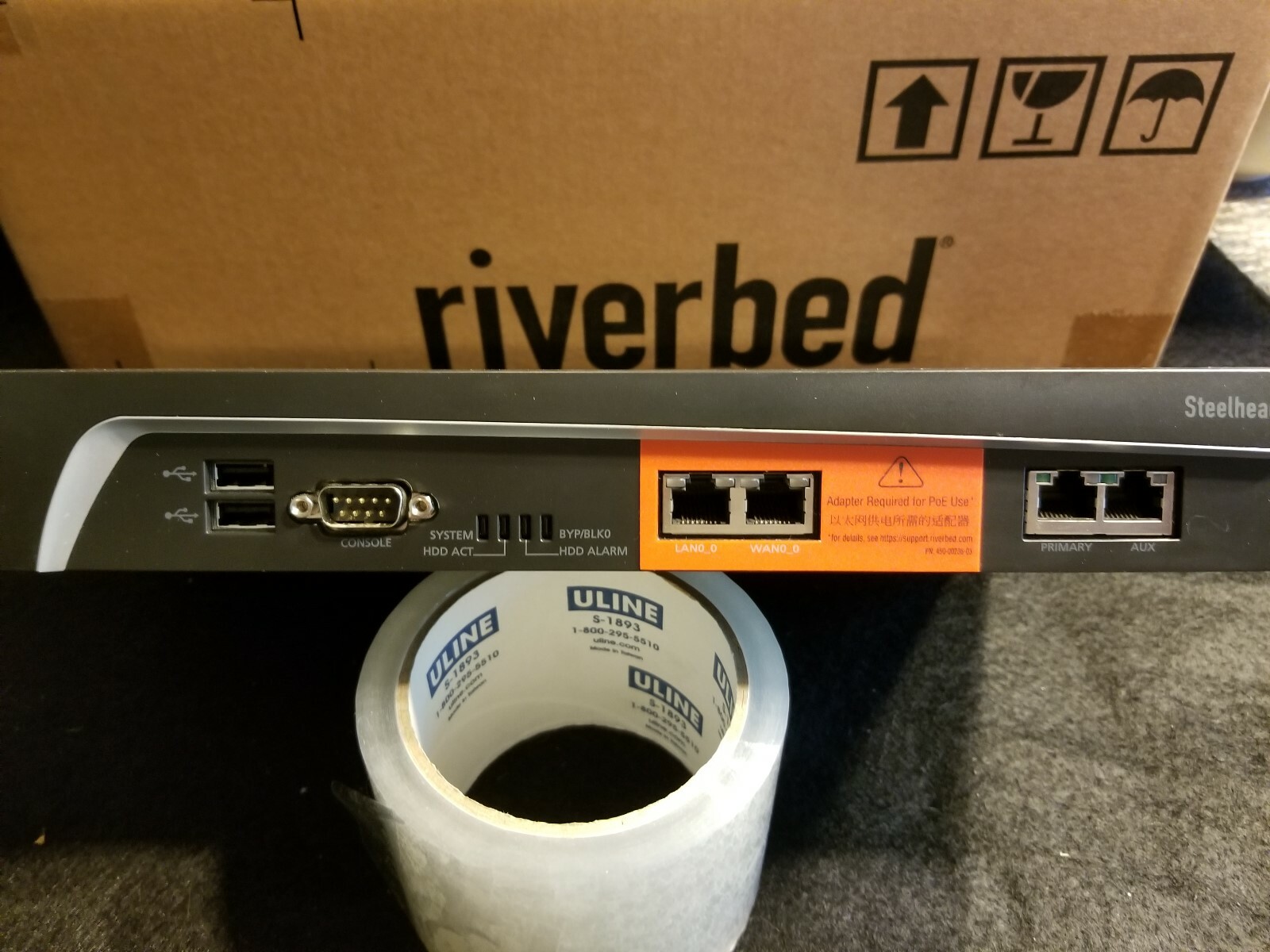Riverbed Steelhead 550 Series Optimizers SHA-00550-E-H