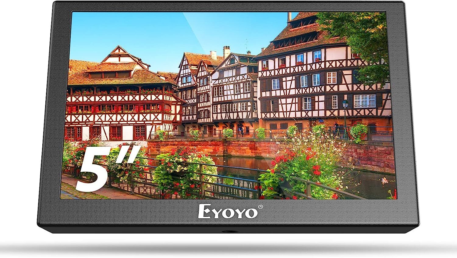 Eyoyo 5" Inch TFT Mini Monitor LCD Screen USB HD/VGA/BNC/AV CCTV Camera Monitor