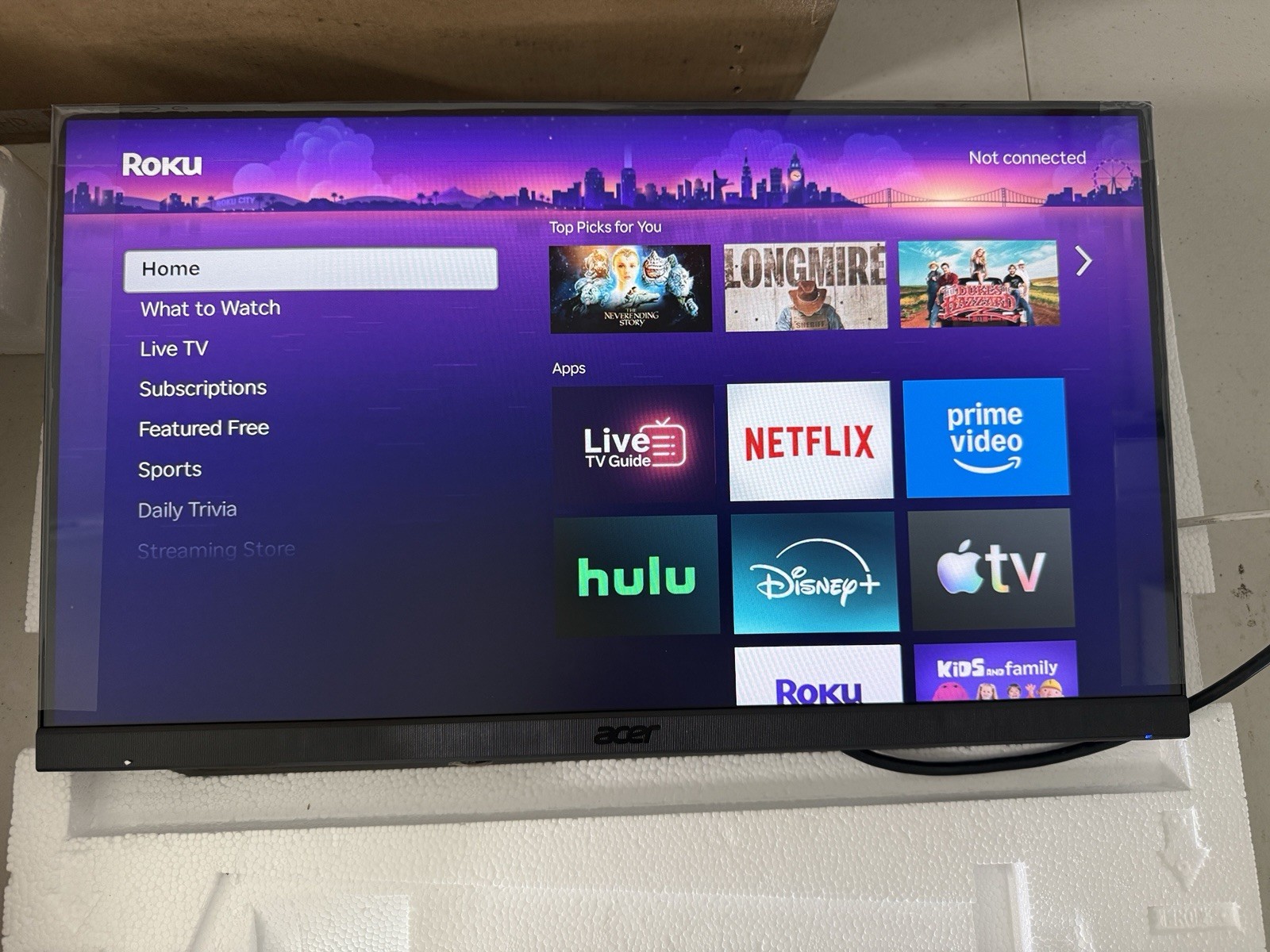 MSRP $120 Acer B227Q 22 Inch 1920x1080