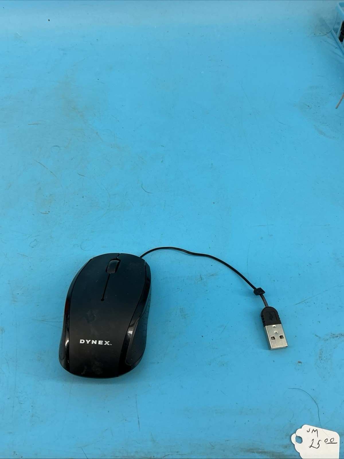 Dynex Nano USB Optical Mouse – Retractable Wired  Compact & Portable