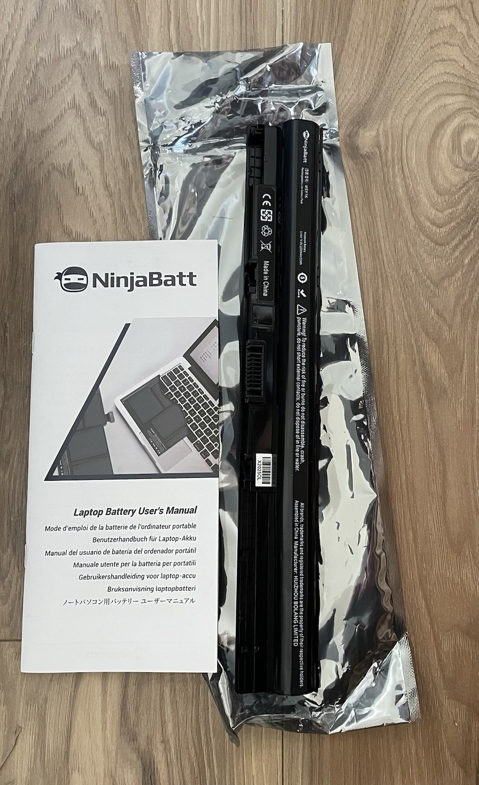 NinjaBattery M5Y1K Battery for Dell Inspiron 14 15 17 New Open Box