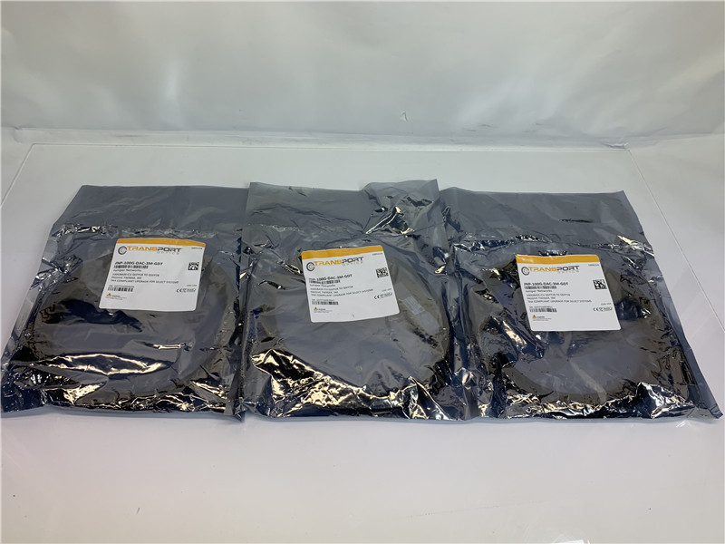Juniper JNP-100G-DAC-3M-GDT QSFP28 Twinax Cable New Lot of 3