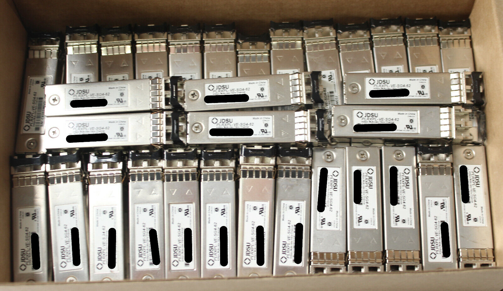Lot of 58 JDSU PLRXPL-VE-SG4-62-N  4GB/S Multi-rate Transceiver Module