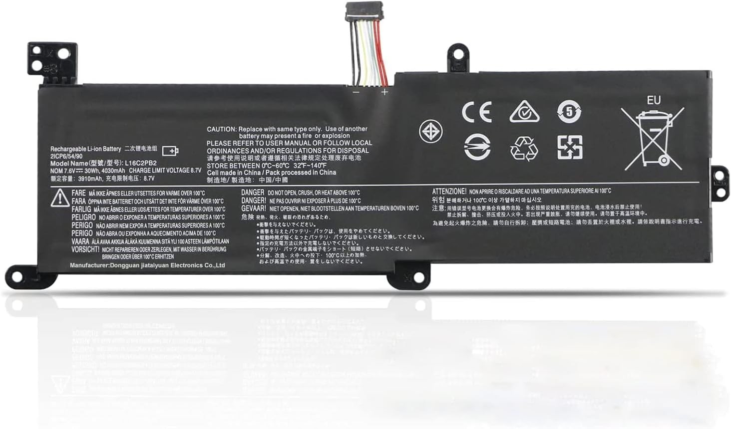 L16C2PB2 L16M2PB1 L16L2PB2 L16L2PB1 L16S2PB1 L16C2PB1 Laptop Battery