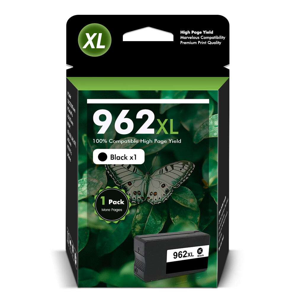 962XL Ink Cartridges fits for HP 962 Officejet Pro 9010 9015 9016 9018 9020 9025