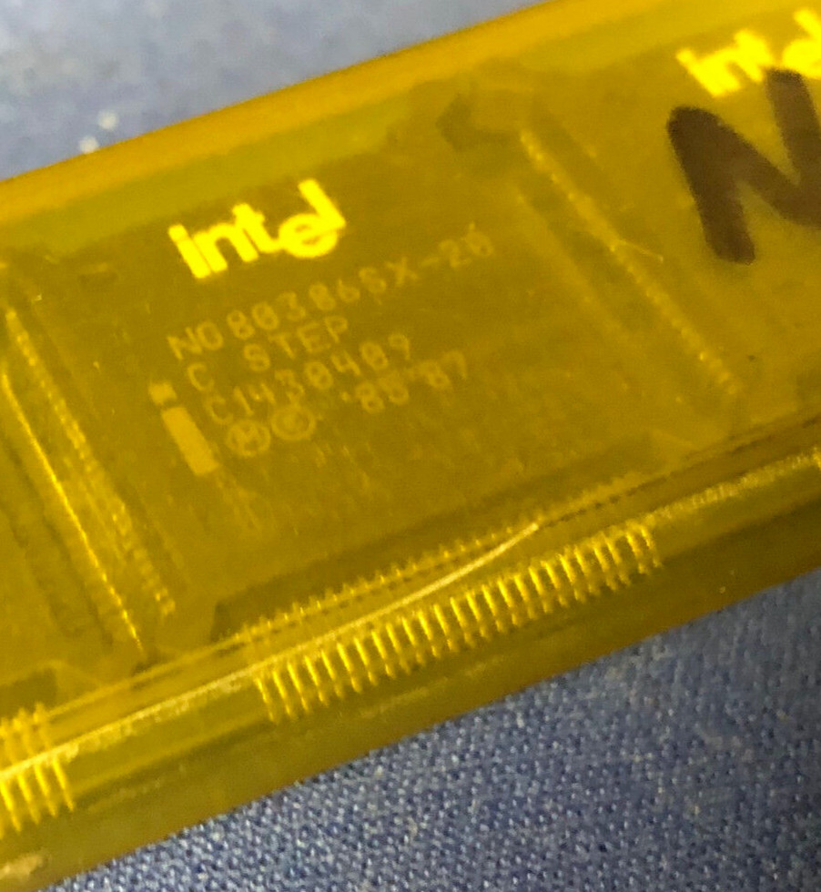 NG80386SX-20 INTEL 80386SX 100-Pin QFP Microprocessor 32-Bit New LAST ONES