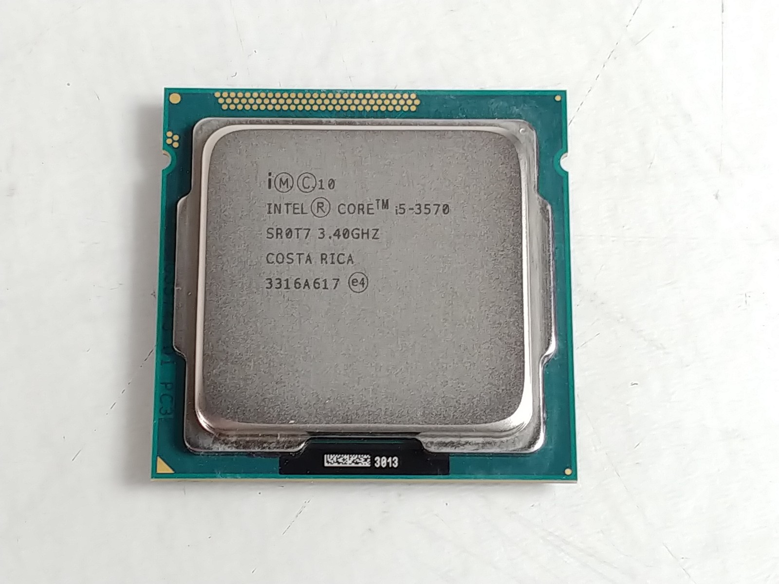 Intel Core i5-3570 3.4 GHz LGA 1155 5 GT/s Desktop CPU Processor SR0T7