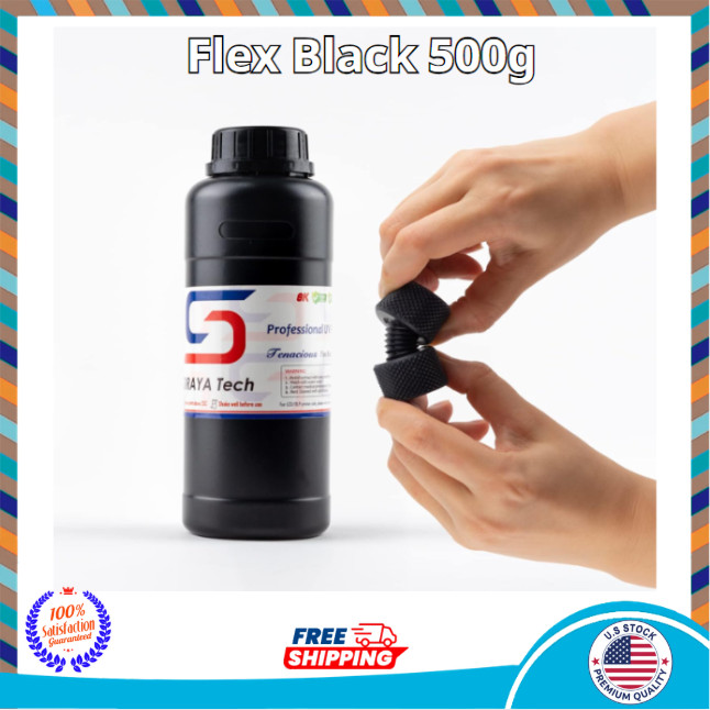 Siraya Tech Tenacious Flex 3D Print Resin More Flexible 405nm UV-Curing Resin